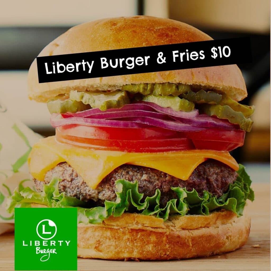 Libery Burger special