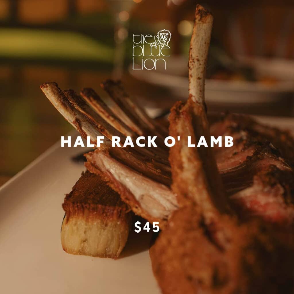 The blue lion restaurant week special