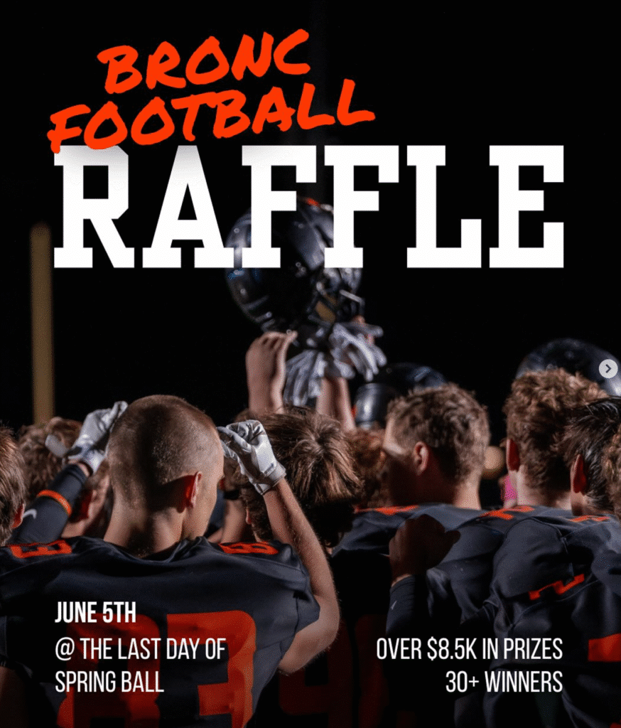 Jackson Broncs Football Raffle