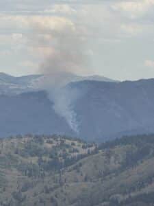 Little Greys Fire Wyoming