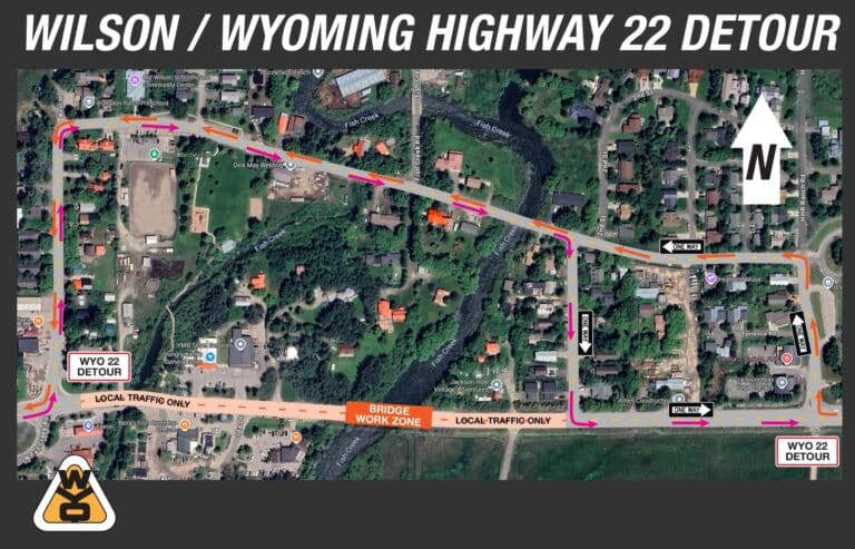 HWY 22 Detour