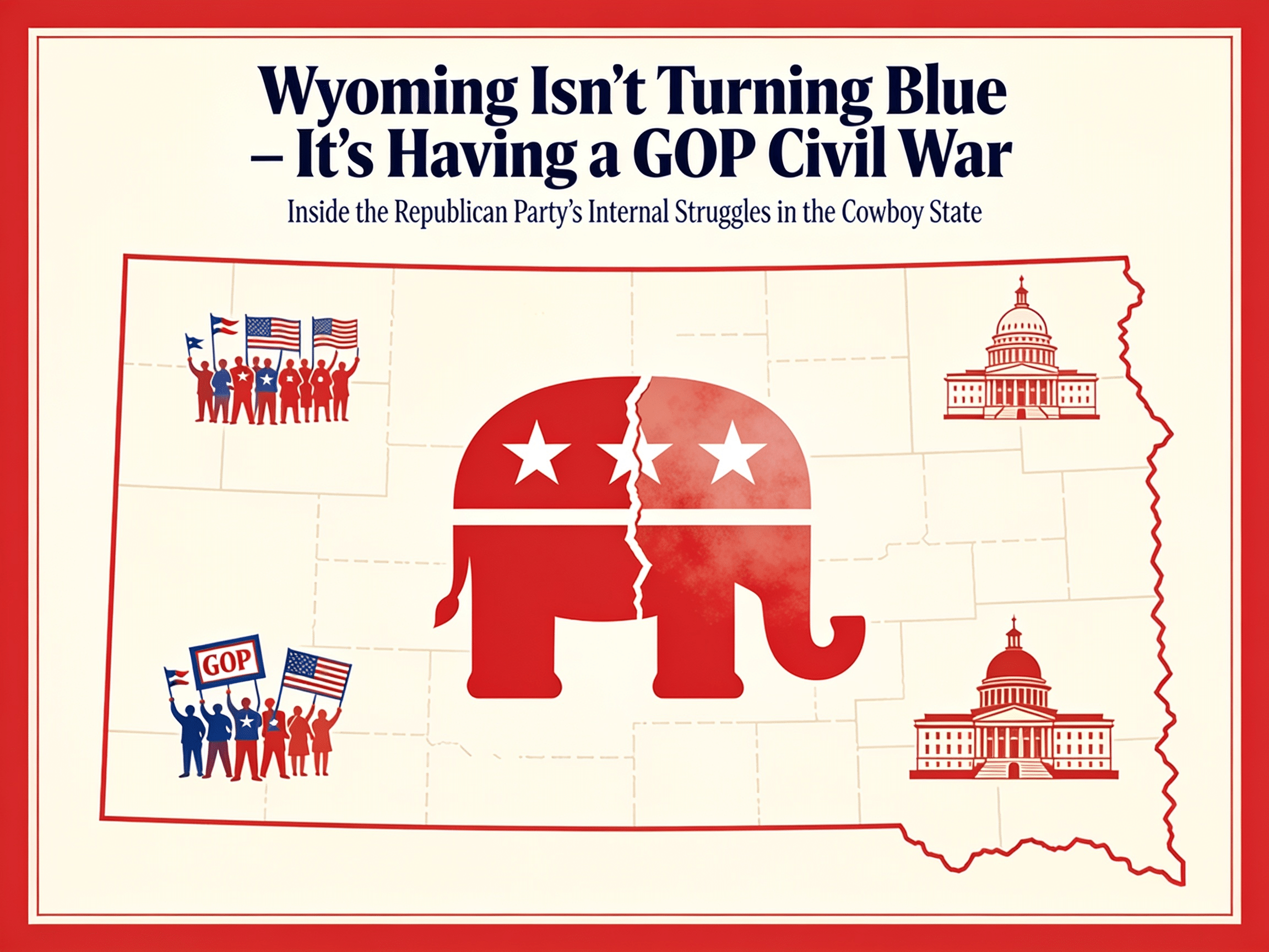Wyoming turning blue?